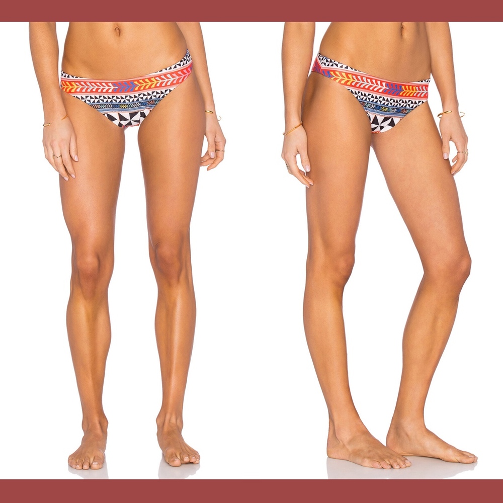 NWT! Mara Hoffman Pinwheel Poppy Classic Bikini Bottoms [SZ XS ]‎